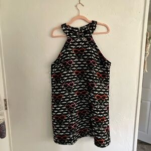 Hutch Sunglasses Face Halter Dress Large